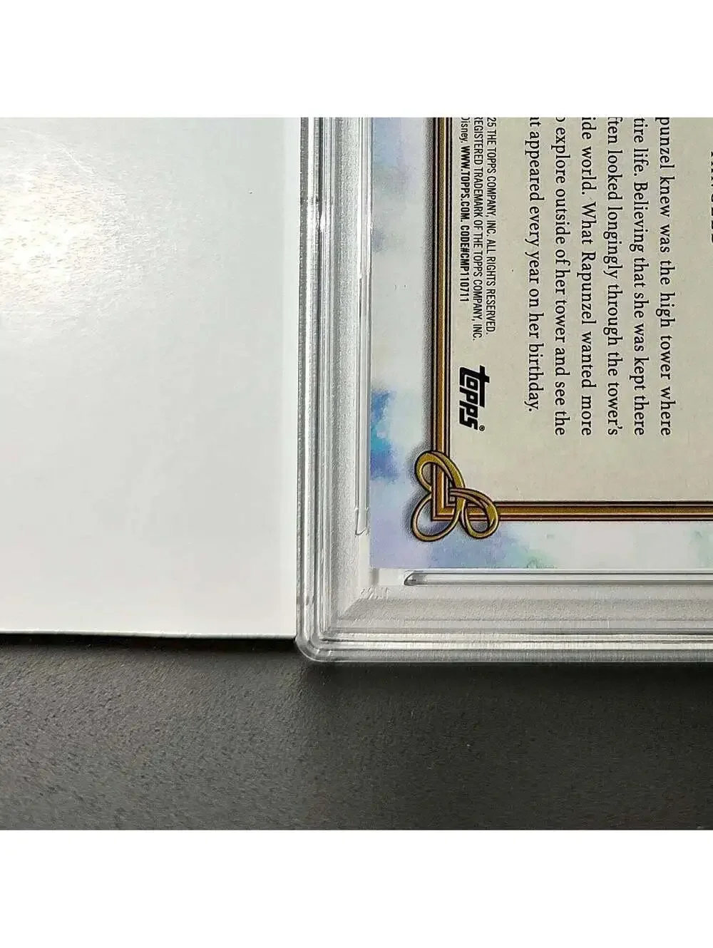 Rapunzel's Tower 2025 Topps Disney #C-15 Card Tangled PSA 9